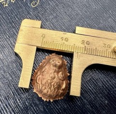 2 Pcs Vintage Brass Buffalo Head Stamping Detailed Rare Findings Artisan Crafts