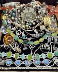 Vintage Estate Costume Jewelry Lot ! TRIFARI , SARAH COV and more!
