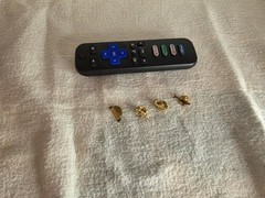 Lot of 4 Vintage Gold Tone Lapel Pins Tie Tacks Alligator Shark Scorpion Bar