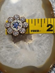 Vintage 1930s Micro Mosaic Brooch
