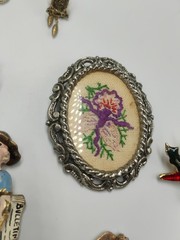Vintage & Costume Jewelry Lot Coro Mode Art Trifari 1928 ART Rhinestone +