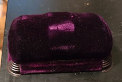 Vintage Art Deco Bulova Ladies Watch w/ Original Bulova Velvet Presentation Box