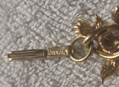Beautiful signed LORENZA vintage jewelry set dating to the 1950s–1960s