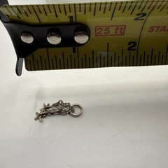Vintage Sterling Silver 3D Moveable Articulated Western Rider Spur Charm