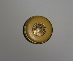 Hermès Gold Sellier Button Button Style Leather Clip-on Earring Replacement