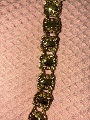 Peridot Bracelet Vintage Antique Classic Design Used