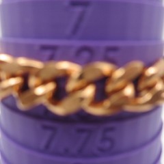 Vintage Copper Bracelet Cuban Curb Link