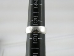 Wheeler Manufacturing Sterling Silver Band Ring 925 Size 5.5 Weighs 3.6g 6.09mm