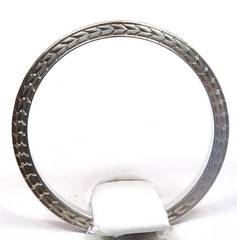Antique Art Deco 1920’s BELAIS 18KW Wedding Band Ring Size 6.75 UK-N 2.09 MM