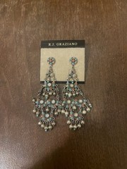 Vintage Estate R.J. Graziano Southwest Chandelier Earrings Pierced