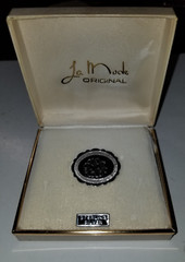 Vintage La Mode Art Deco 925 Sterling Silver Monogrammed “LLH” Pin Brooch