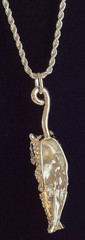 JTV Off Park Collection Crystal Tiger Pendant Necklace & Stud Earrings Set