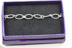 Chain Link Bracelet Sterling Silver