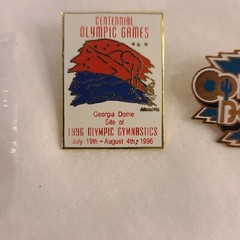 Lot Of 25+ Vintage & Recent Pins Pin-backs 1996 Olympics Sports Vegas And More