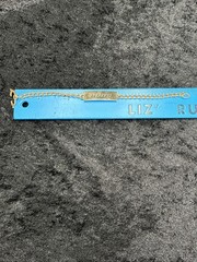 Vintage ID Bracelet Engraved “Isabelle” Gold Tone 6.5” Plz Read