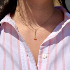 Vintage 14k Gold Judge Gavel Charm, Pendant