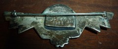 David Dear 1983 Thunderbird 925 Sterling Silver Brooch Pin