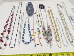 Vintage Beaded Necklaces Lot Assorted Lot 1 Trifari D2099