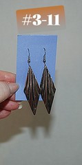 Vintage Retro Ear Rings, 1970s, 1980s 1990s, GROUP 3, priced per or the lot