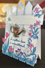 NEW vtg “A Mother’s Love is unconditional” pin Mother’s Day Birthday by Papel