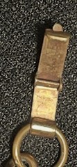 Vintage Copper Curb Link Chain Necklace 19” Fold Over Clasp
