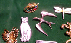 Vintage & Modern Designer Pin FIGURAL PINS, STICK PINS, TAC PINS Variety LOT