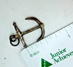 Vintage Pendant Charm Sterling Silver Anchor Nautical