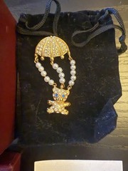Vintage EDGAR BEREBI TEDDY’S BIG ADVENTURE Brooch Limited Edition & Box