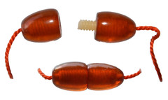 ✅1970y RUSSIAN SOVIET BALTIC GOLD SAN AMBER TWIST CLASP NECKLACE 老琥珀 BEADS STONE