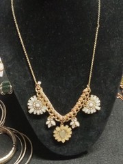 Vintage 2 Modern Costume Jewlery Lot Necklaces Earrings Bracelets Pins And More