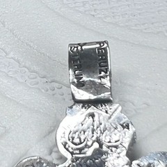 Antique Bracelet Peruzzi Renaissance Revival 800 Silver Gothic masterpiece Italy
