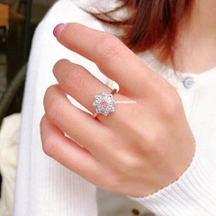 3 Ct Cushion Diamond Engagement Wedding Ring Lab Created 14K White Gold Finish