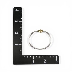 Child’s Bangle Eternity Bracelet Sterling Silver Gold Vermeil Threaded Bead New