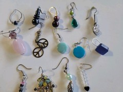 Miscellaneous Vintage Small/Mini Craft Jewelry Lot-Unique Items Charms