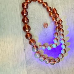 Vintage Baltic Amber Graduated Honey Cognac Hand Knotted Beaded Necklace