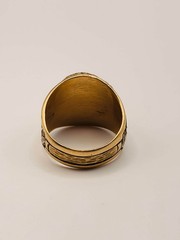 1959 UC Davis 10K Gold Class Ring Men’s Size 11 Jostens 16.6g Blue Agriculture