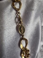 Vintage Goldtone Napier 24 In Necklace