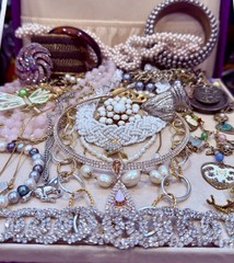 Vintage Estate Costume Jewelry Lot! AVON, MONET and more!