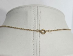 Vintage Gold Tone Chain Musical Note Charm Music Pendant Necklace Made In Korea