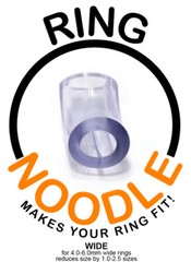 RING NOODLE – Ring Guard, Ring Size Reducer – Package of 9 (WIDE)
