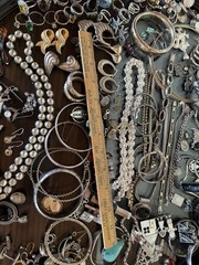 Huge 1,580 Grams VTG Sterling Silver 925 Jewelry Lot Bulk Wear Scrap Repair Sell