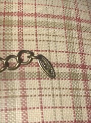 Vintage VCLM Faux Diamond And Tourmaline Bracelet