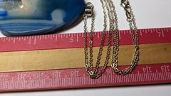 2 STONE GEMSTONE PENDANTS & STERLING SILVER 19″ NECKLACES AMETHYST & MORE