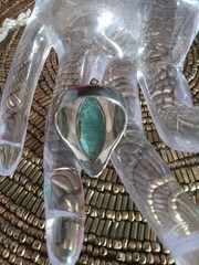 #8 Turquoise Sterling Marquise Shape Ring Size 8