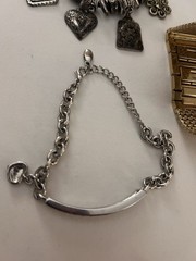 Costume Jewelry Lot Ann Kline Watch Not Working Just Needs New Battery .
