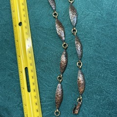 Vintage Maya Mexico Men Or Women’s Hammered Copper Bracelet 8.5”large Wrist 30 g