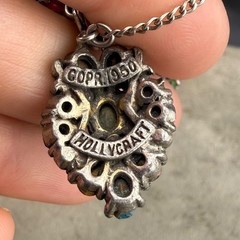 Vintage Hollycraft Rhinestone Bracelet Fruit Salad Silver Tone 7”