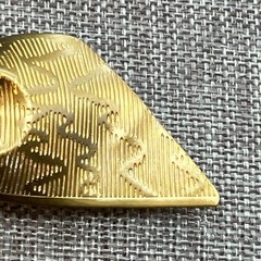 Bow Brooch 3.5 In Gold Rhinestone Center Vintage Elegant Retro Classic Formal