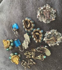 Vintage Jewelry Lot Signed In Signed