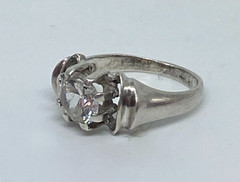 Vintage rings made of 925 silver, Size 6.75 . Weight 4.26 g.Jewelry from Ukraina
